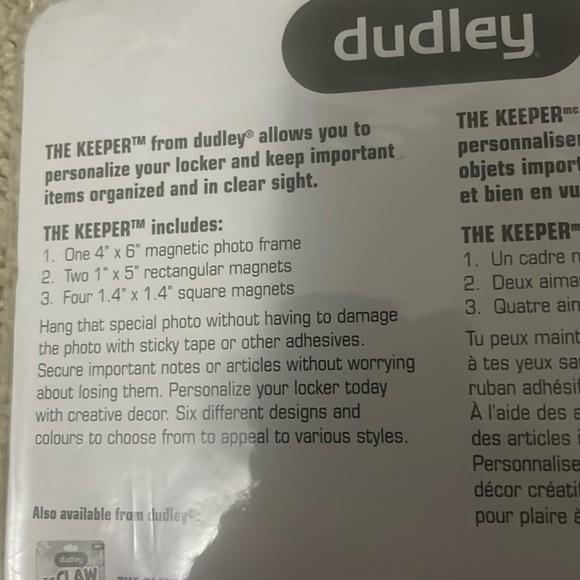 Magnetic Photo Frame & Magnet Organizer ( 7 pc set ) - Picture 6 of 8